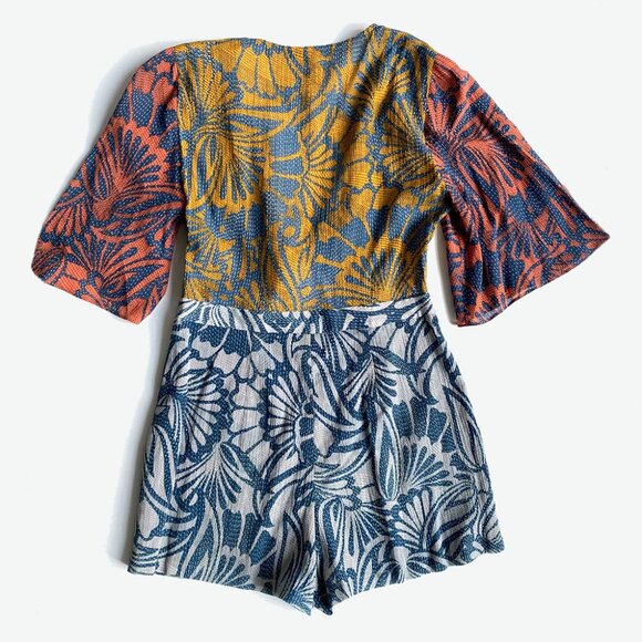 BCBGMaxAzria Patterned Romper - Picture 5 of 6